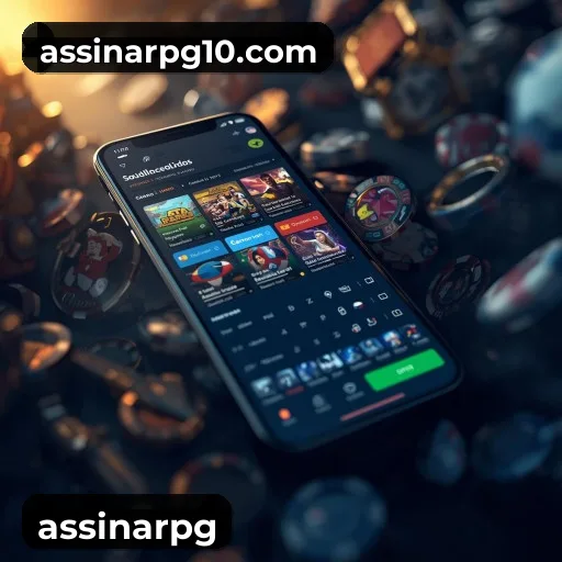 Catálogo assinarpg com mais de 3.100 jogos — Pragmatic Play, Evolution, NetEnt e fornecedores certificados